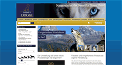 Desktop Screenshot of carnesdoggi.de